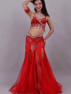 Belly Dance Costume Sequin Bollywood Dance Costume