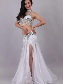 Belly Dance Costume Sequin Bollywood Dance Costume