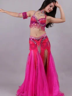 Belly Dance Costume Sequin Bollywood Dance Costume