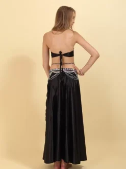 Belly Dance Set 3 Piece Costume Women Performance Outfit