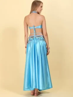 Belly Dance Set 3 Piece Costume Women Performance Outfit