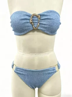 Bikini Swimsuit For Women Blue Summer Sexy Bathing Suits