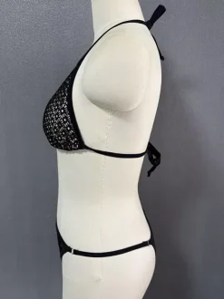 Black Bikini Pool Party Sexy Beach Swimsuit For Women 2026