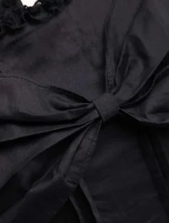 Black Cotton Gothic Lolita Dress