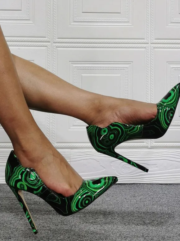 Black Dress Shoes High Heels Stiletto Heel Party Shoes