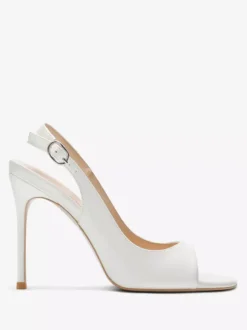 Black High Heel Sandals Peep Toe Stiletto Heel Dress Sandal Shoes