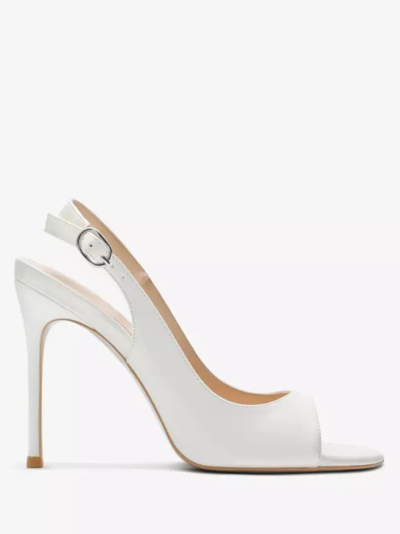 Black High Heel Sandals Peep Toe Stiletto Heel Dress Sandal Shoes