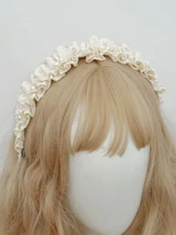 Black Lolita Headdress Cathighness Headwear Lolita Headband