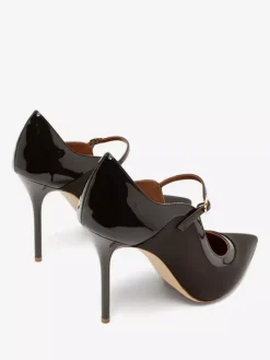 Black Mary Jane Heels Pointed Toe High Heel Dress Shoes