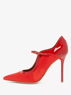 Black Mary Jane Heels Pointed Toe High Heel Dress Shoes