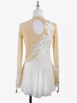 Black Swan Skating Dress Beaded Mesh Elegant Women And Gilr Ice Skater Dress