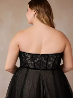 Black Wedding Dresses A-Line Sleeveless Lace With Train Bridal Gown Free Customization