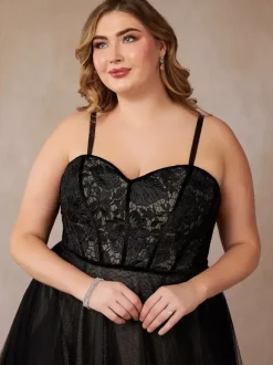 Black Wedding Dresses A-Line Sleeveless Lace With Train Bridal Gown Free Customization