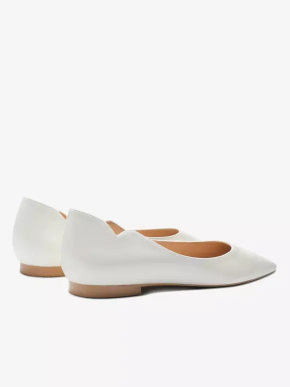 Black Ballet Flats Women's Pointed Toe Slip On Casual Shoes