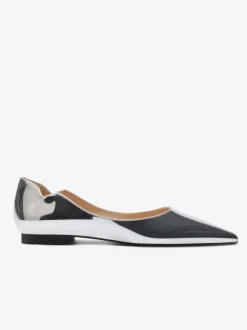 Black Ballet Flats Women's Pointed Toe Slip On Casual Shoes
