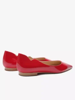 Black Ballet Flats Women's Pointed Toe Slip On Casual Shoes