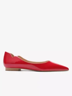 Black Ballet Flats Women's Pointed Toe Slip On Casual Shoes