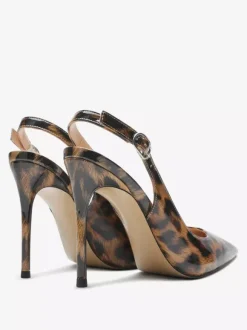 Black Dress Shoes Women's Pointed Toe Slip On Pumps