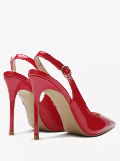 Black Dress Shoes Women's Pointed Toe Slip On Pumps