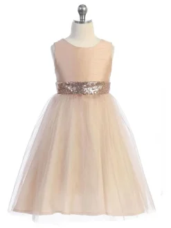 Black Flower Girl Dress Bows Jewel Neck Sleeveless Kids Birthday Party Dresses