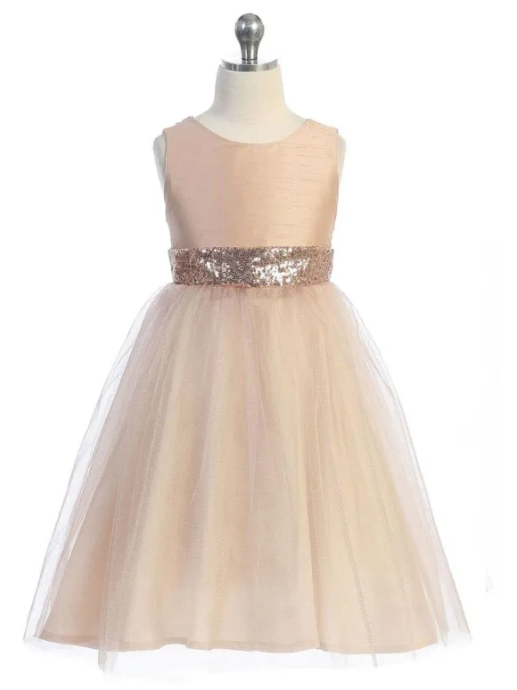 Black Flower Girl Dress Bows Jewel Neck Sleeveless Kids Birthday Party Dresses