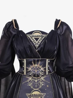 Black Gold Lolita Accessories Accessory Miscellaneous