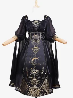 Black Gold Lolita Accessories Accessory Miscellaneous
