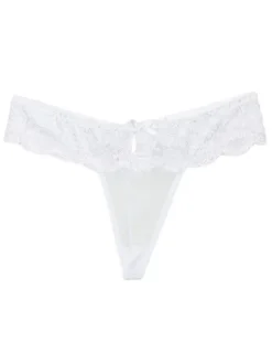 Black Lace Panties Bows Sexy Thong For Women