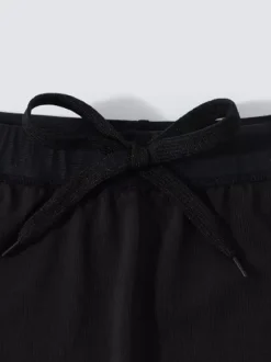 Black Men's Plus Size Swim Jammers Set Swimming Boxer Briefs