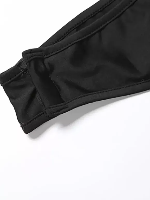 Black Sexy Club 2 Piece Set Women - High Neck Backless Bodysuit And Long Skirt - Summer Night Out 2026