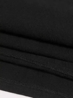 Black Vintage Top Retro Lace Up Short Sleeves Polyester Polyester Fiber Shirt Retro Costumes For Man
