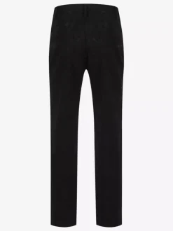 Black Vintage Vintage Polyester Polyester Fiber Pants Retro Costumes For Man