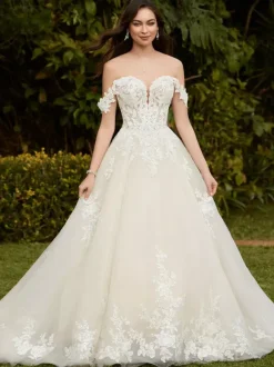 Black Wedding Dresses A-Line Lace Floor-Length Bridal Dress Free Customization