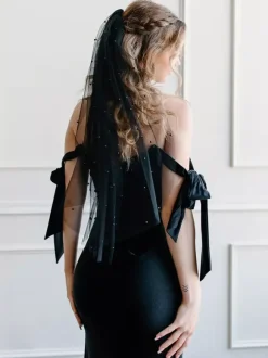 Black Wedding Dresses 2026 Mermaid Sleeveless Pleated With Train Bridal Dress Free Customization