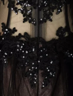 Black Wedding Dresses Tulle Princess Silhouette Sleeveless Low Rise Waist Lace Court Train Bridal Gown Free Customization