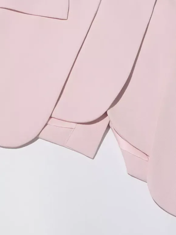 Blazer For Women Chic Cut Out Long Sleeves Outerwear