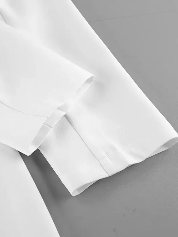 Blazer Dress For Women's Elegant Mini Dress - Wrap Tie Waist Notch Lapel Slim Fit - Spring Office Wear 2026