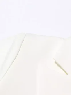 Blazer For Women V-Neck Cut Out Long Sleeves Outerwear