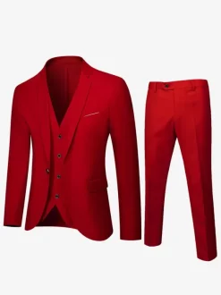 Blazers & Jackets Men's Casual Suits Chic Hunter Green Black Cool Casual Suits For Men