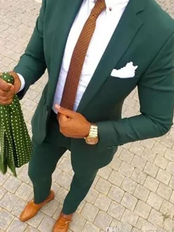 Blazers & Jackets Men's Casual Suits Chic Burgundy Light Sky Blue Fashion Casual Suits For Men