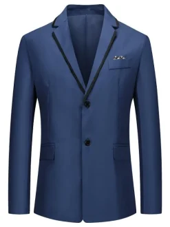Blazers & Jackets Men's Casual Suits Casual White Grey Cool Casual Suits For Men