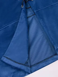 Blue Vintage Top Retro Polyester Sleeveless Retro Costumes For Man
