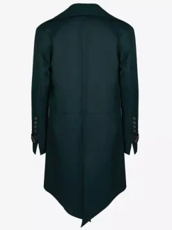 Blue Vintage Top Vintage Buttons Long Sleeves Polyester Polyester Fiber Overcoat Retro Costumes For Man Burgundy
