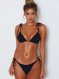 Blue Sexy Bikini Swimsuit Bathing Suits For Women