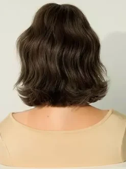 Bobo Short Curly Hair With Bangs Water Wave Daily Synthetic Wig For Women 2026