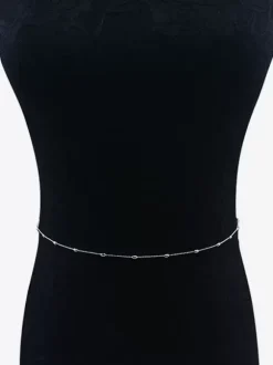 Body Chain Beaded Loop Link Bikinis Vacation Belly Chain