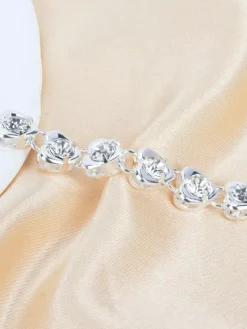 Body Chain Heart Rhinestone Simple Classic Chest Chain