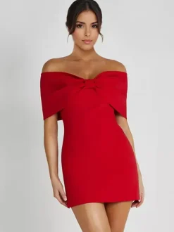 Bodycon Dresses Backless Foldover Party Mini Dresses In Black
