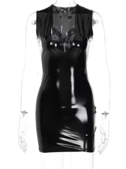 Bodycon Dresses Black Sleeveless Sexy Sheath Dress Sheath Dress