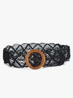 Bohemian Belt Cutout Ring Detailed Chic Belts